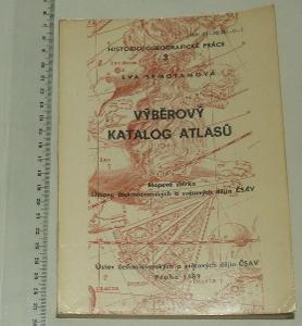Výběrový katalog atlasů - E. Semotanová - mapová sbírka