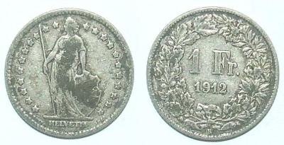 Švýcarsko 1 F 1912