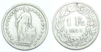 Švýcarsko 1 F 1914
