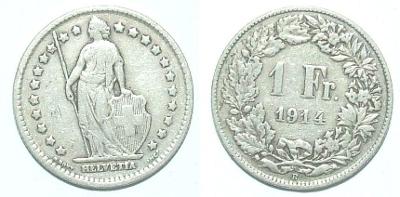 Švýcarsko 1 F 1914