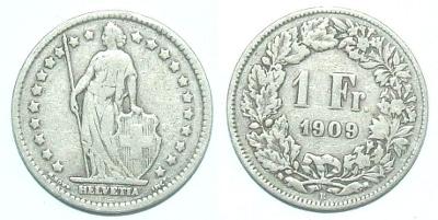 Švýcarsko 1 F 1909