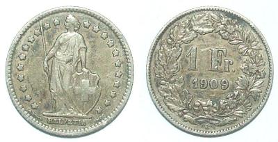 Švýcarsko 1 F 1909