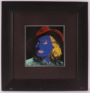 Warhol, Andy (Pittsburg 1928 - New York 1987) "Portrét Ingrid Bergman3