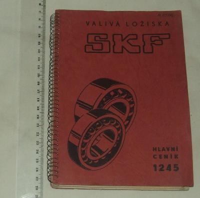 Valivá ložiska SKF - ceník 1245 - kuličková válečková ložiska