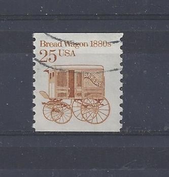 Známkové země - USA - poštovní vůz