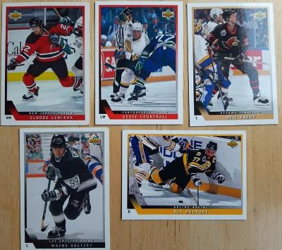 5 KS KARET NHL 1993-1994 , UPPER DECK