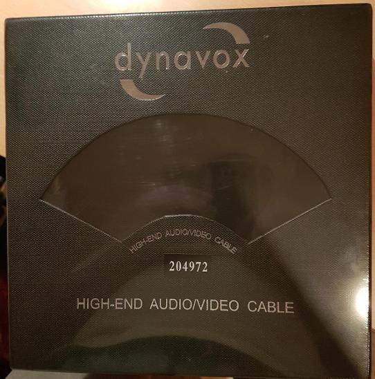 Dynavox RCA HighEnd kabel
