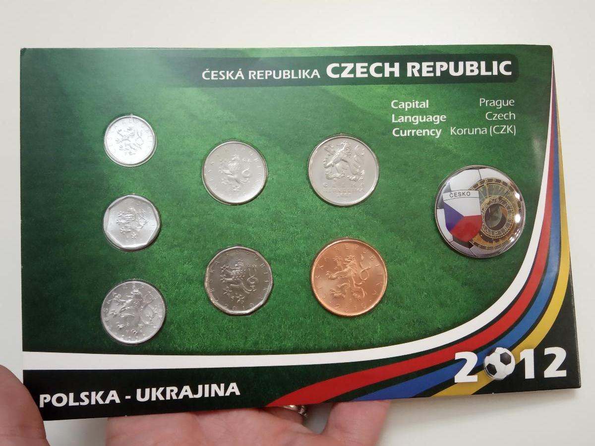 Ročníková sada oběžných mincí Polsko - Ukrajina 2012 - JZ517 - Numismatika