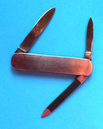 Starý kapesní nůž s manikůrou - Lovecké nože
