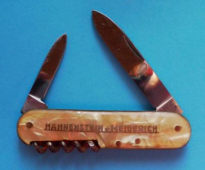 Starý nůž Hugo Koller - Germany - reklama