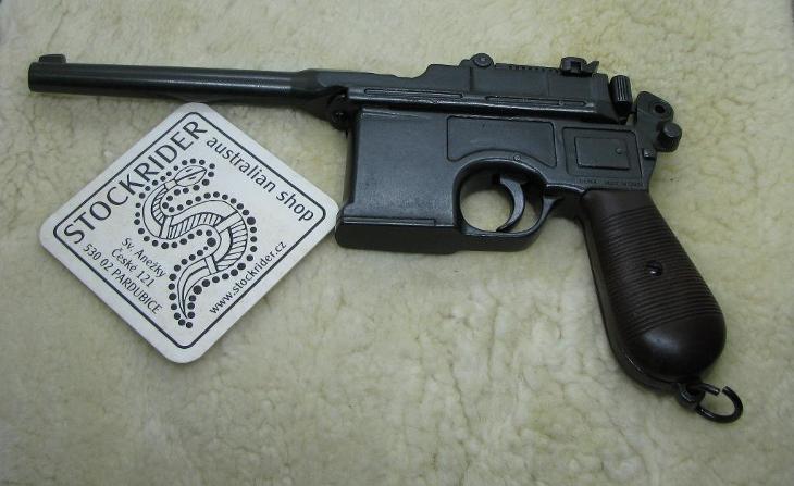Pistole MAUSER Z R.1898 replika (NOVÉ) - Sběratelské zbraně