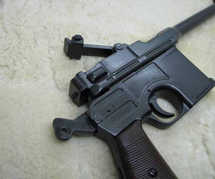 Pistole MAUSER Z R.1898 replika (NOVÉ) - Sběratelské zbraně