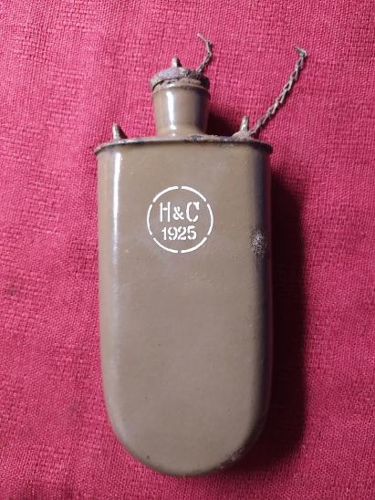 RU polní láhev 1925 H&C - Vojenské - armáda I. sv. válka