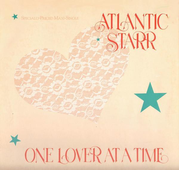 LP ATLANTIC STARR- One Lover At A Time  (12"Maxi Single)