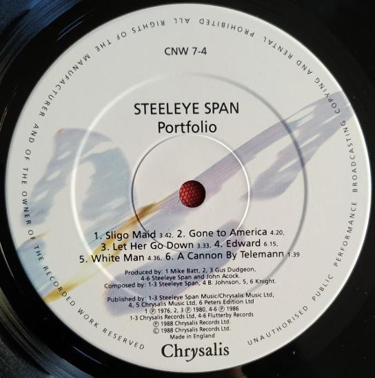 2LP STEELEYE SPAN - PORTFOLIO (1988) 1.ORIG UK Press NM- KRÁSA!