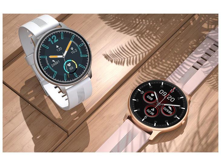 Vodotěsné chytré hodinky Smoot LW11 s češtinou - růžova - Mobily a chytrá elektronika