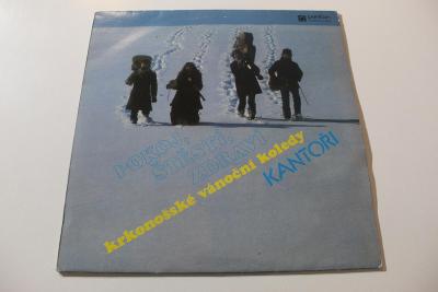 Kantoři - Krkonošské vánoční koledy -Top Stav- ČSSR 1987 LP