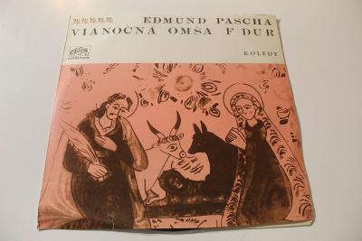 Edmund Pascha - Vianočná omša F Dur -Špič. Stav- ČSSR 1970 LP
