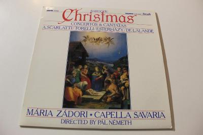 Barokní Vánoční Koncerty a kantáty -Top Stav- Hungary 1984 LP +booklet