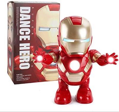 Tančící Iron Man++Tančící robot s  hudbou 