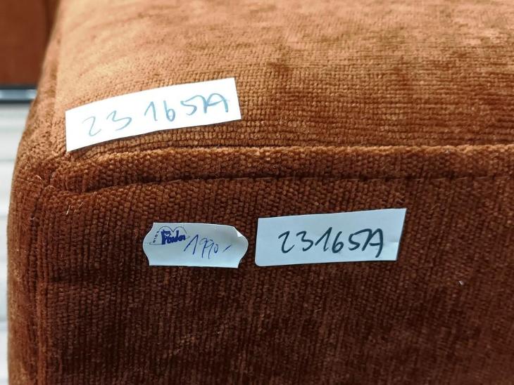 Taburet textilie (23165A) DOPRAVA ZDARMA - Obývací pokoj