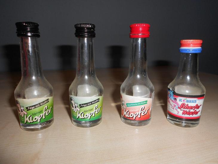 Miniatury od alkoholu - Nápojový průmysl
