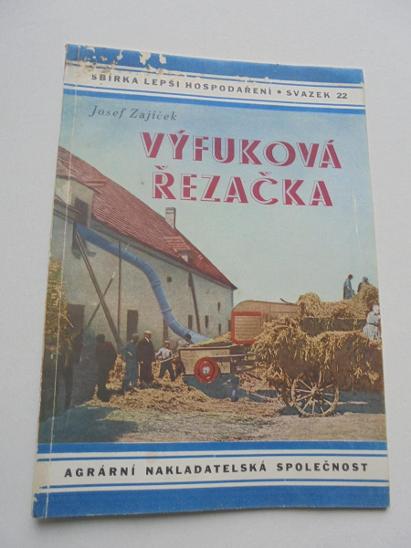 STARÁ BROŽURA - PŘÍRUČKA - VÝFUKOVÁ ŘEZAČKA z ROKU 1944 - Knihy