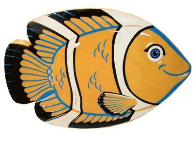Plavecká deska ryba 46 cm