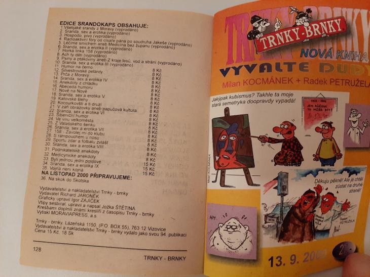 Srandokaps 35 Vojna neni kojna, vydani rok 2000 - Knihy a časopisy
