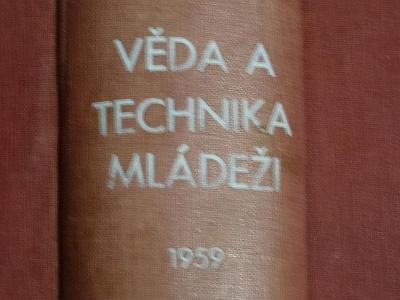 VTM - Věda a technika mládeži roč. 1959 (1-26) krásná kniha s obsahem