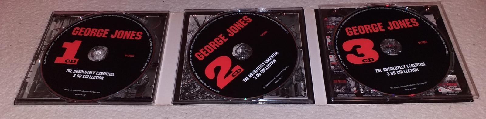 3 x CD George Jones - The Absolutely Essential 3 CD Collection