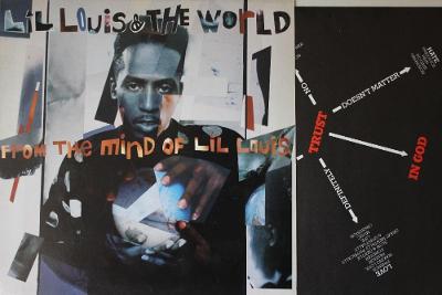 Lil Louis & The World From The Mind Of LP 1989 vinyl jako nove NM