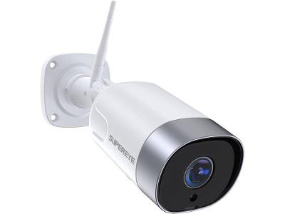 Venkovní bezpečnostní kamera, SUPEREYE 1080P vodotěsná domácí bezpečno
