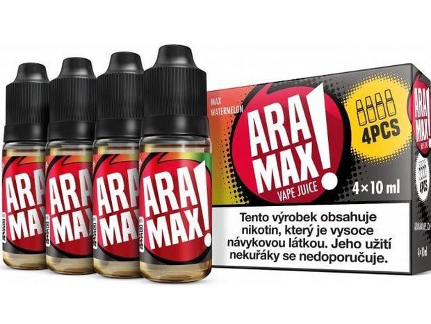 !!! e-liquid ARAMAX 4-pack (4 ks v balení) 3,6,12,18 mg/ml !!! - Lekáreň a zdravie
