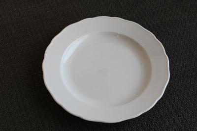 J2. Míšeň - 6. Originál značený porcelánový talíř mělký 25 cm