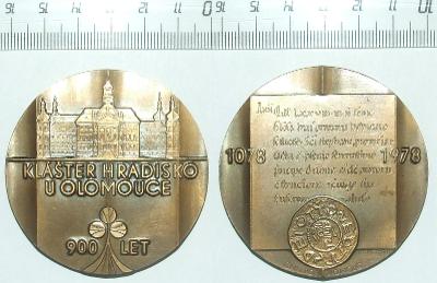 Medaile - Numismatika - ČNS - Olomouc - Doležal , Grmela