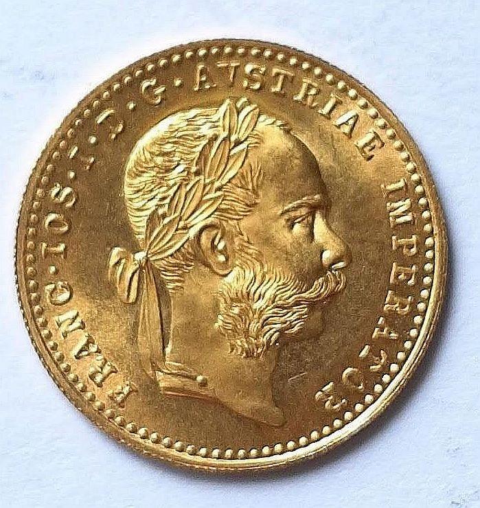 1915 - František Josef - dukát -  investiční zlatá mince - super stav