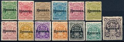 Jižní Rhodesie 1909 */Mi. 82-9 , 91-5 , britská kolonie / L14/