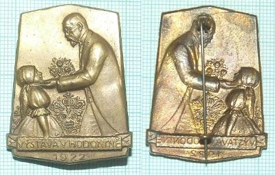 Odznak - Osobnost - Prezident - TGM Masaryk - Hodonín