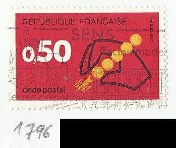 Francie razítkované, r. 1972, Mi.1796