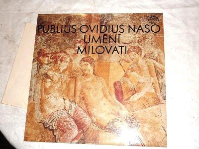 Ovidius UMĚNÍ MILOVAT .. Kopecký  .LP deska .. vinyl .. pěkný stav 99%