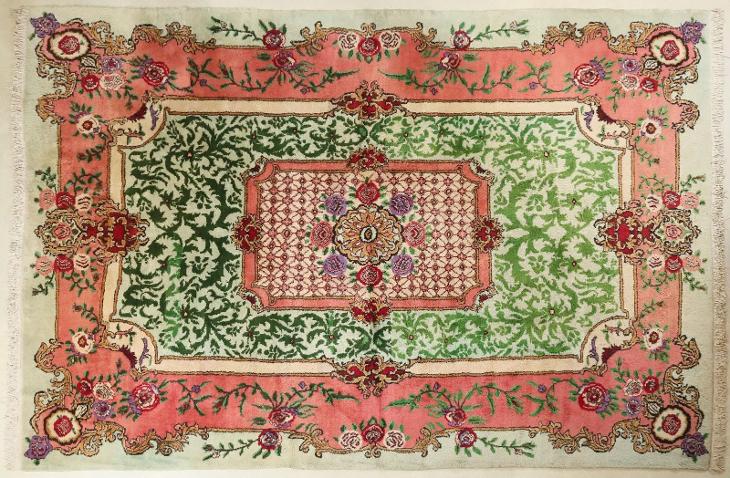 Velký koberec z Aubussonu 376 X 269 cm - Starožitnosti a umění