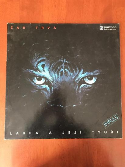 Laura A Její Tygři – Žár Trvá - Laura A Její Tygři  - LP / Vinylové desky