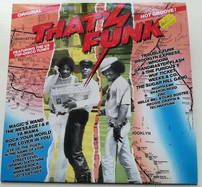 LP THAT'S FUNK-HOT GROOVE! /EX++, TOP STAV, 1983