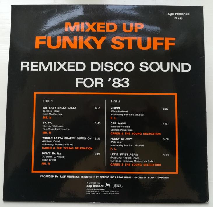 LP MIXED UP FUNKY STUFF/EX++, TOP STAV, 1983