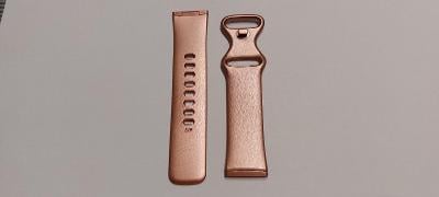 Růžový silikonový řemínek pro hodinky Fitbit Charge 3 a 4