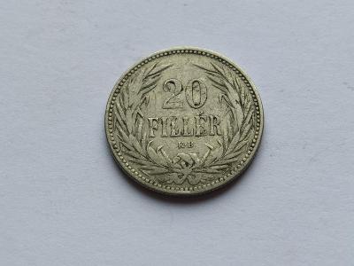 mince rakousko-uhersko 20 filler 1893 nádherný stav !!!