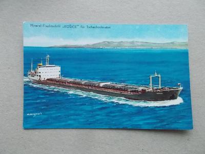 Košice lod tanker bývalá Československá námořní plavba Hitachi Japonsk