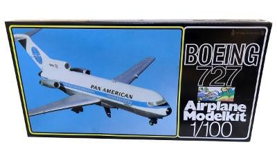 Boeing 727 - Pan American - VEB Plasticart 1/100 RARITA NOVÝ
