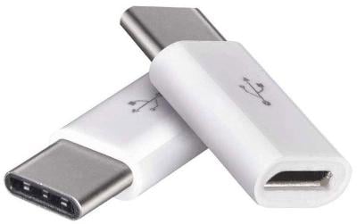 Redukce USB micro - USB C -bílá !VÝPRODEJ!